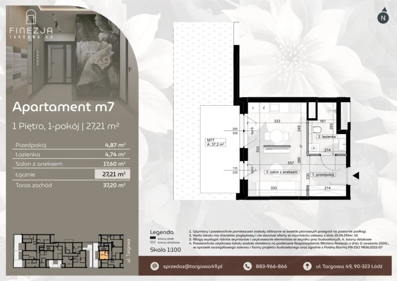 Rzut Apartament m7