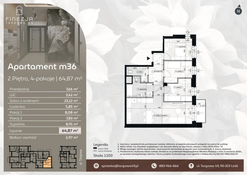 Rzut Apartament m36