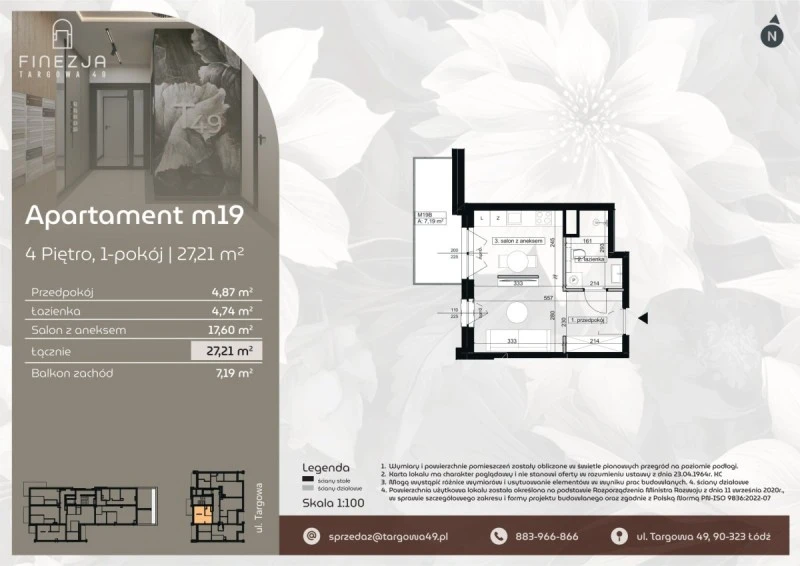Rzut Apartament m19