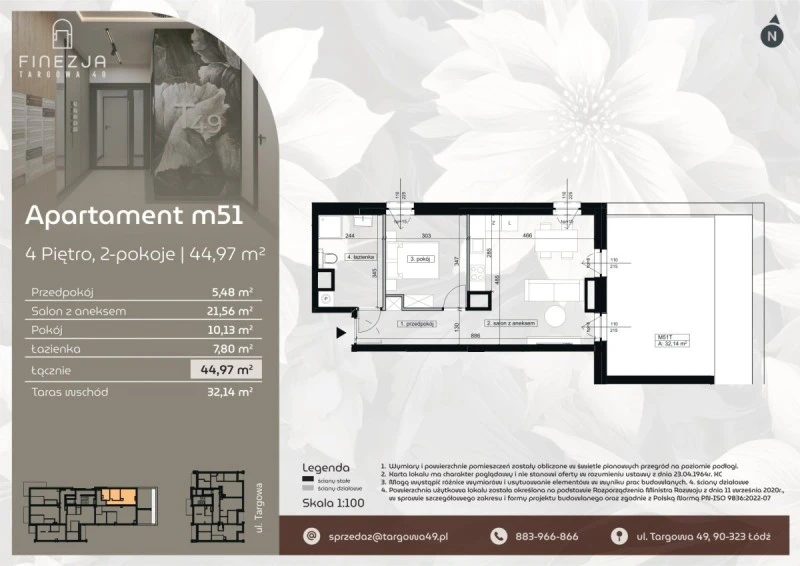 Rzut Apartament m51
