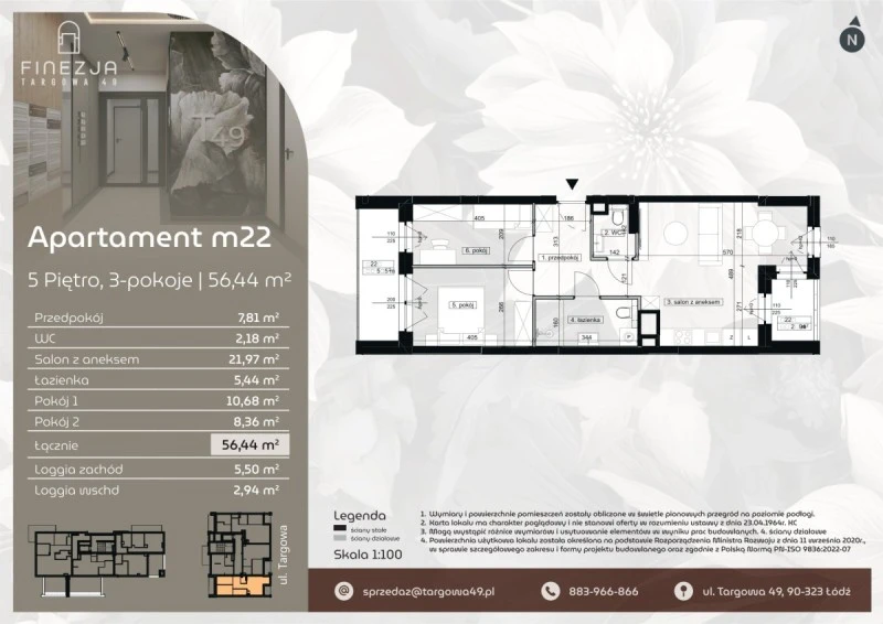 Rzut Apartament m22